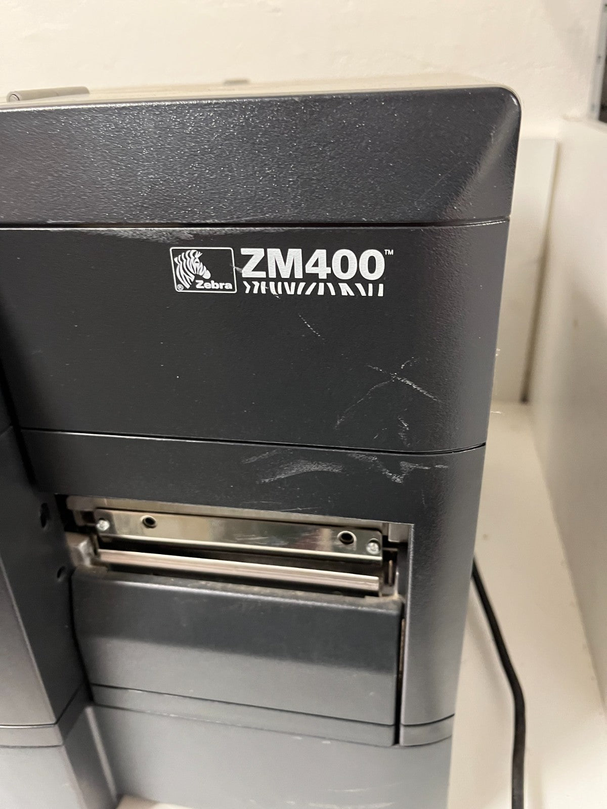 Zebra ZM400 200E-0100T Thermal Label Printer 203 DPI Working Order v53.17.11Z