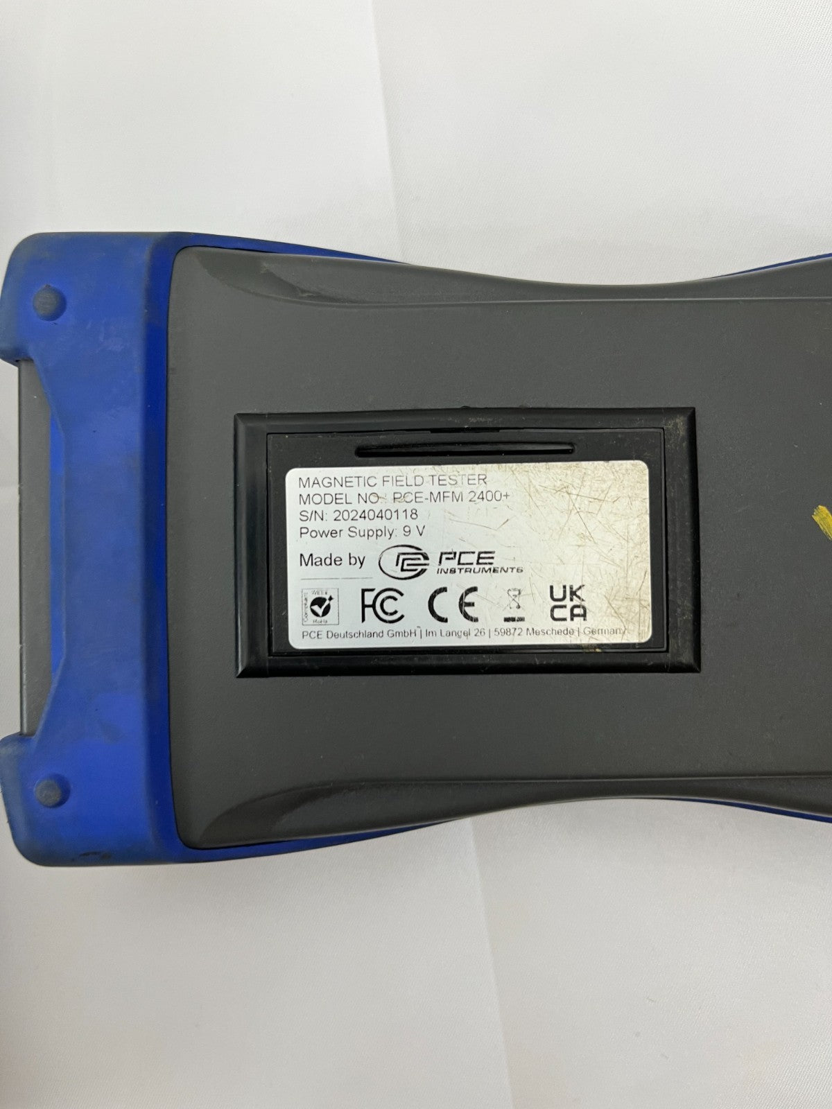 PCE-MFM 2400+ Teslameter Magnetic Field Tester 9V High Precision S/N: 2024040118