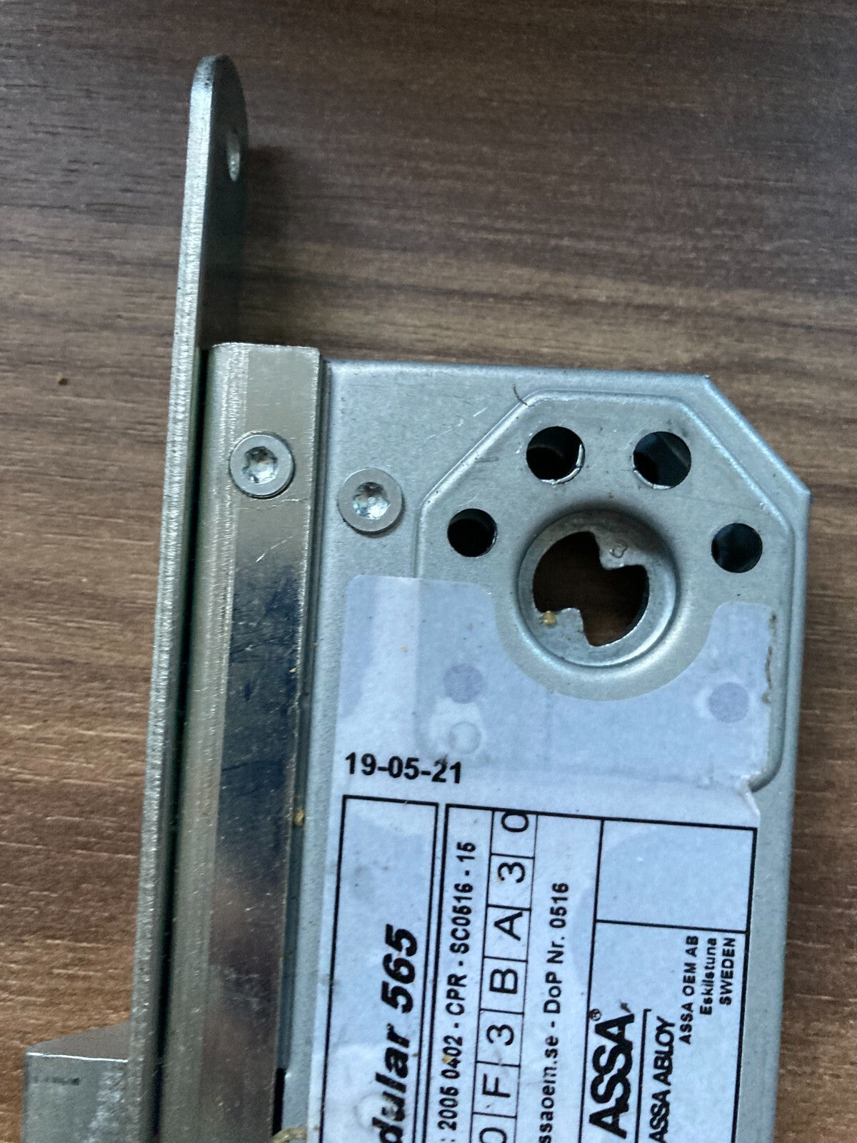 Assa Abloy Modular 1498 L: 22.5cm Steel for oval cylinder screw diameter Ø 4mm