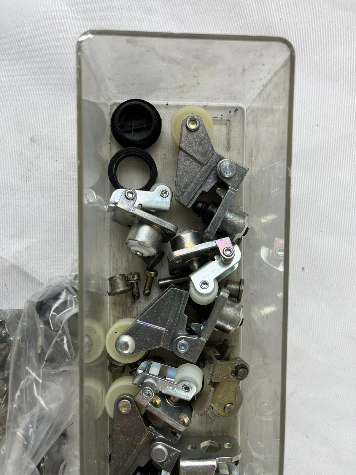 Industrial Limit Switch Parts Roller Lever Actuator Mixed Lot Metal Assemblies