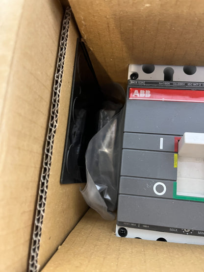 ABB SACE Isomax S3N 160A 3 Pole MCCB Circuit Breaker T3S-S3 New In Box