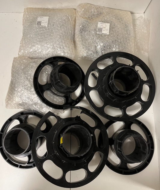 Mimaki 3" Roll Holder Bundle – Original Media Core Adapters MP-M602302 JV5 TS500
