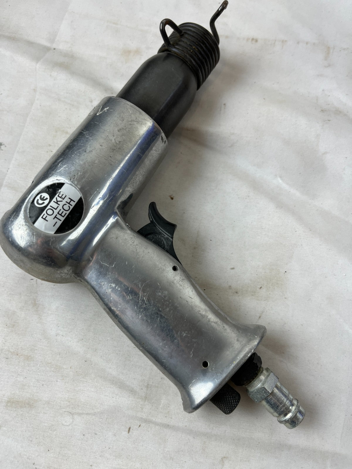 Folke-Tech Pneumatic Air Hammer Chisel Tool CE Used Spare Unit