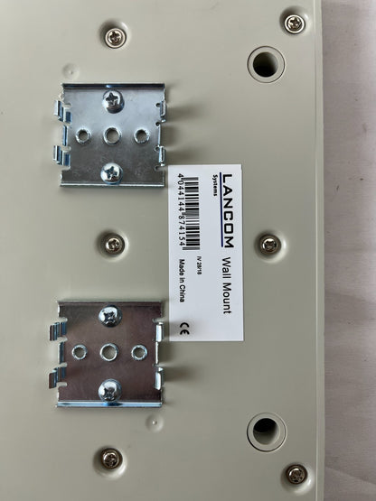 LANCOM Systems Wall Mount Mounting Plate Bracket DIN Rail Network Used Spare