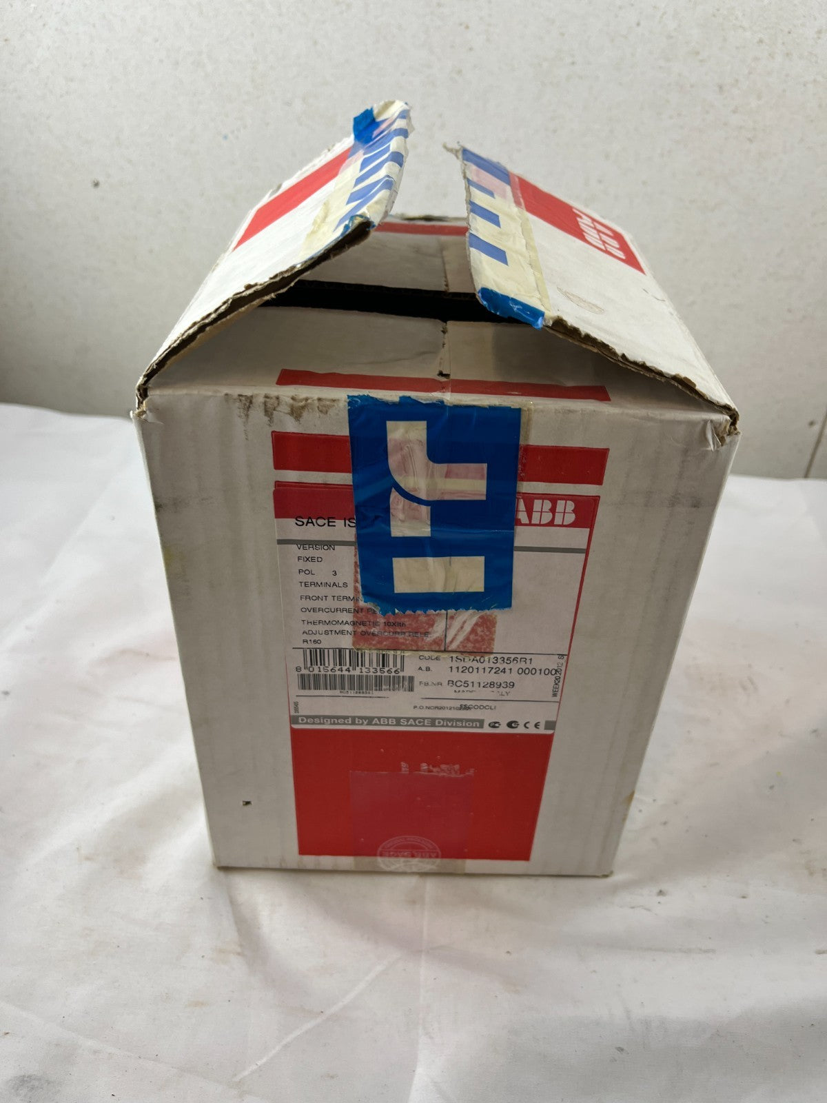ABB SACE Isomax S3N 160A 3 Pole MCCB Circuit Breaker T3S-S3 New In Box