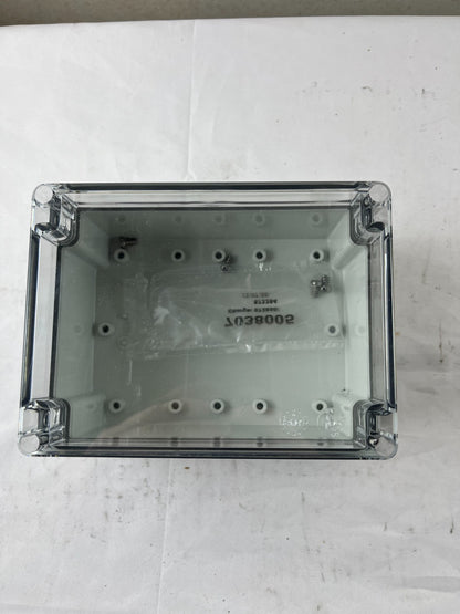 Fibox 703805 Enclosure Clear Lid 148x88mm Grey Base New Spare Unit
