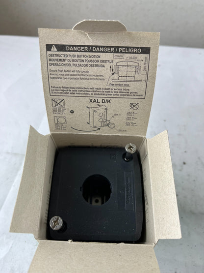 Schneider Electric XALD01 Harmony XAL 1‑Hole Empty Control Box IP66 New