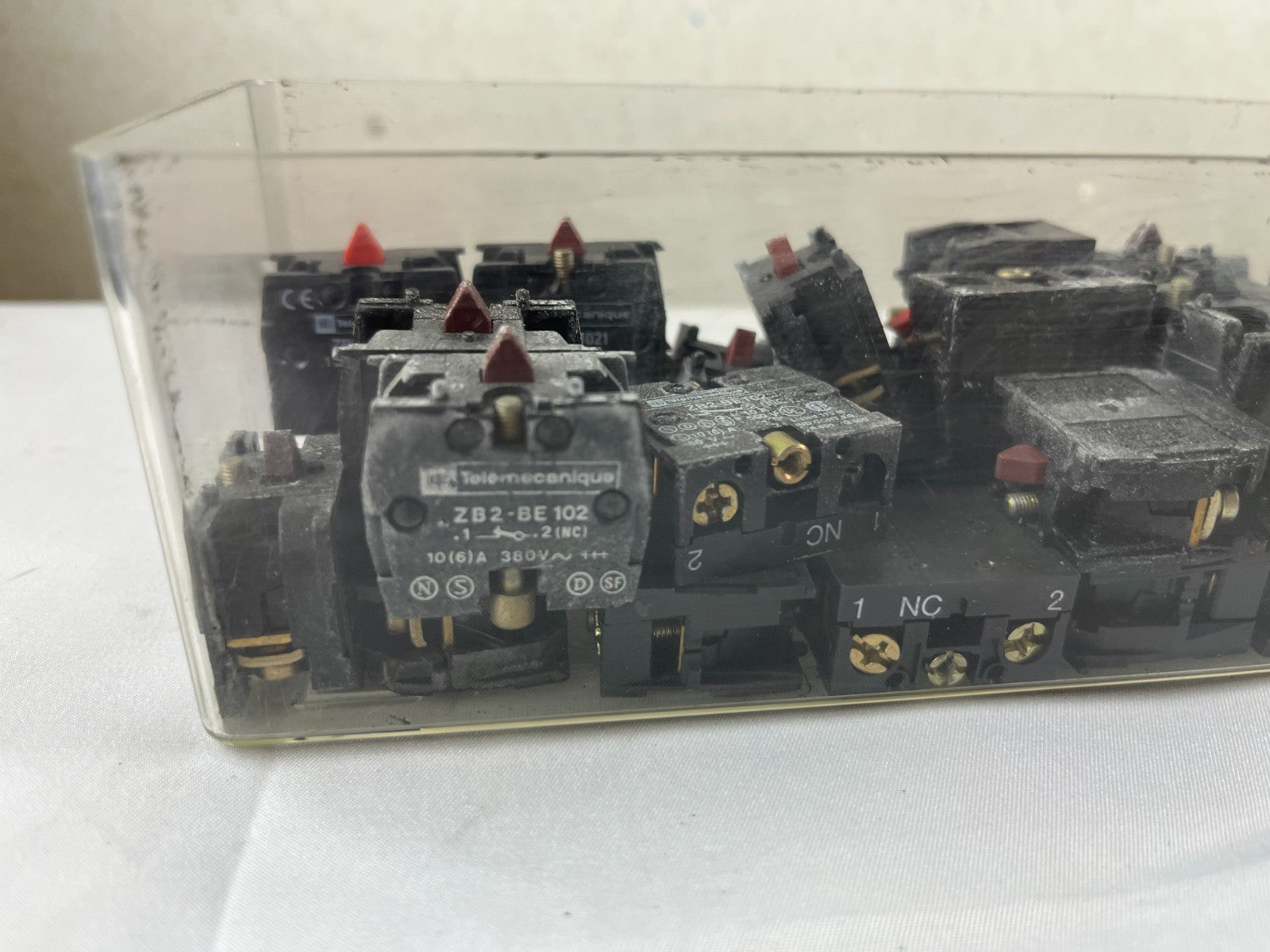 Mixed Lot Telemecanique ZB2-BE102 NC Contact Blocks 22mm Used Spare Parts
