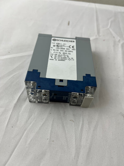 Schleicher KSB11 (C) Time Delay Relay 24V AC/DC 50-60Hz 10512658 Germany NEW
