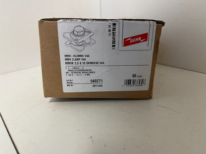 +25 DEHN 540271 MMV Clamps V4A Stainless  - Brand New Never Used