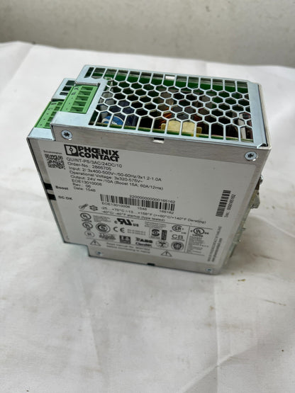 Phoenix Contact QUINT-PS/3AC/24DC/10 2866705 Power Supply 24VDC 10A Used Spare
