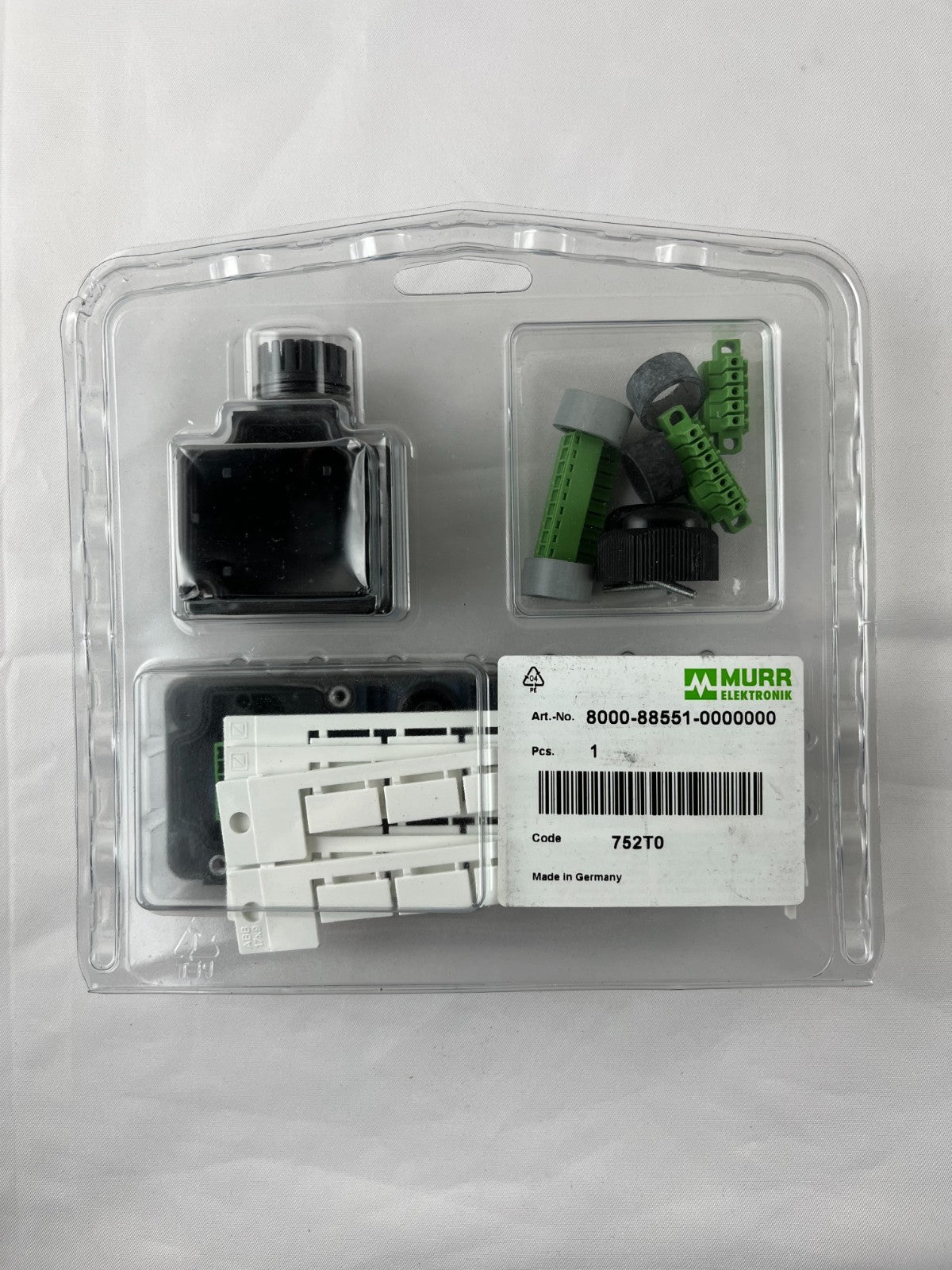 Murr Elektronik 8000-88551-0000000 Exact12 M12 Distribution Box 8×M12 5-Pin NPN