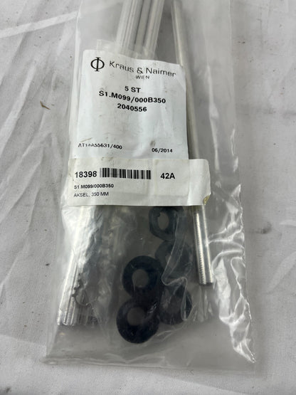 Kraus Naimer Shaft Extension Kit S1 M099/000B350 350mm 5pcs Austria New Sealed