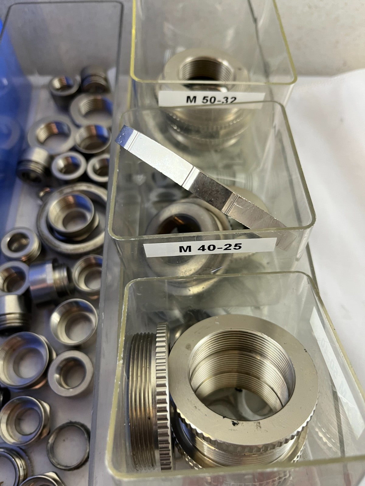 Induplas Cable Glands Adapters PG16 M40 M50 Stainless Mixed Lot Used Spares