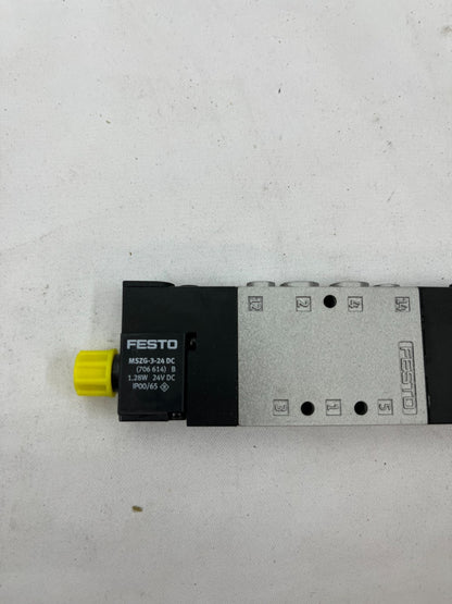Festo CPE10-M1CH-5J-M7 550225 Solenoid Valve 5/2 Bistable M7 24V DC 350L/min New
