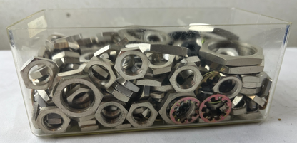Sensor Mounting Hardware Lot Lock Nuts Washers M12 M18 M30 New Mixed Assortment