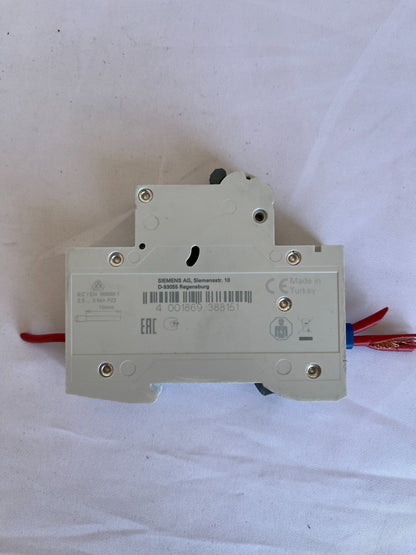 Siemens 5SL6104-7 MCB C4 1-Pole 4A 230/400V Used Spare Unit Relay