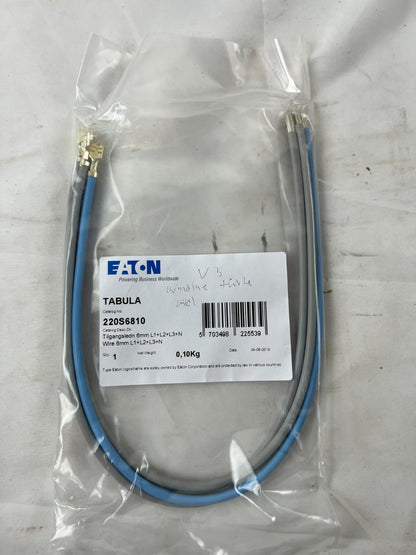 Eaton 220S6810 Tabula Feed Cable 6mm² L1+L2+L3+N 480mm New Spare Unit