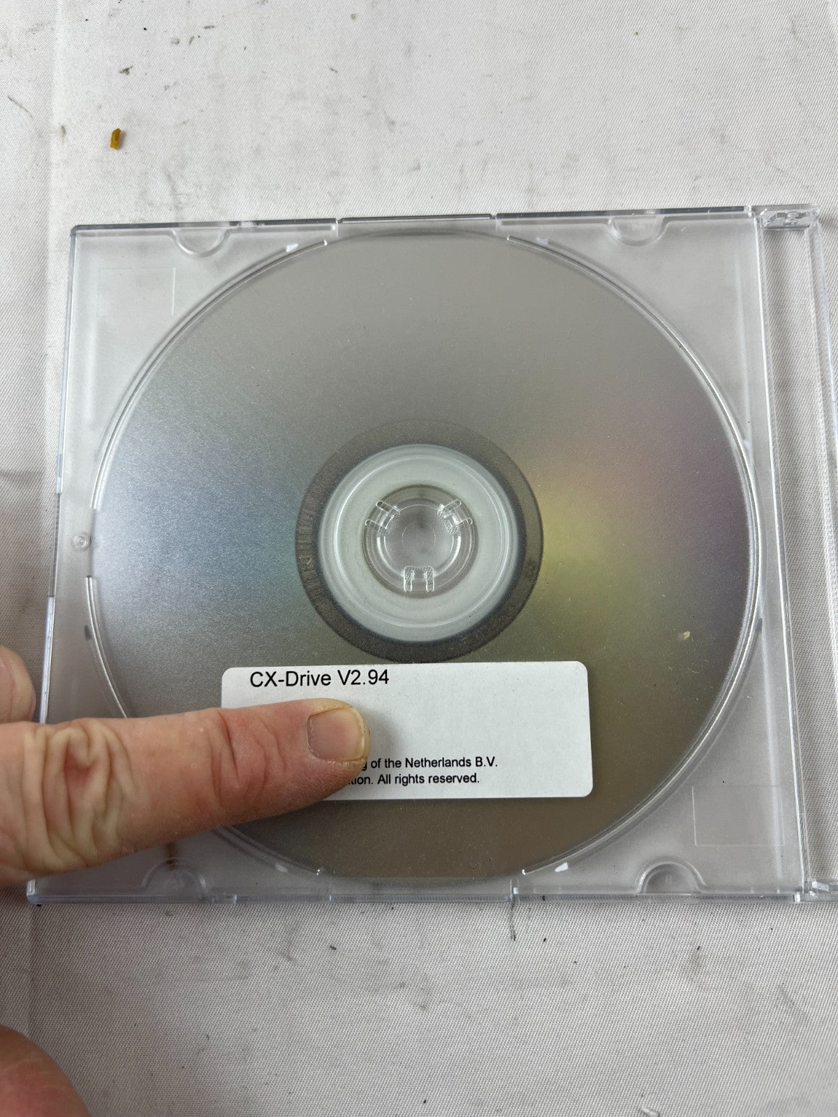 Omron CX-Drive V2.94 Configuration Software DVD for Inverters and Servos NOS