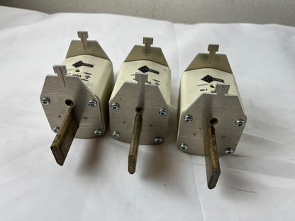Damat NH3 300A 500V GG Fuses Lot Of 3x Used Spare Units Bundle