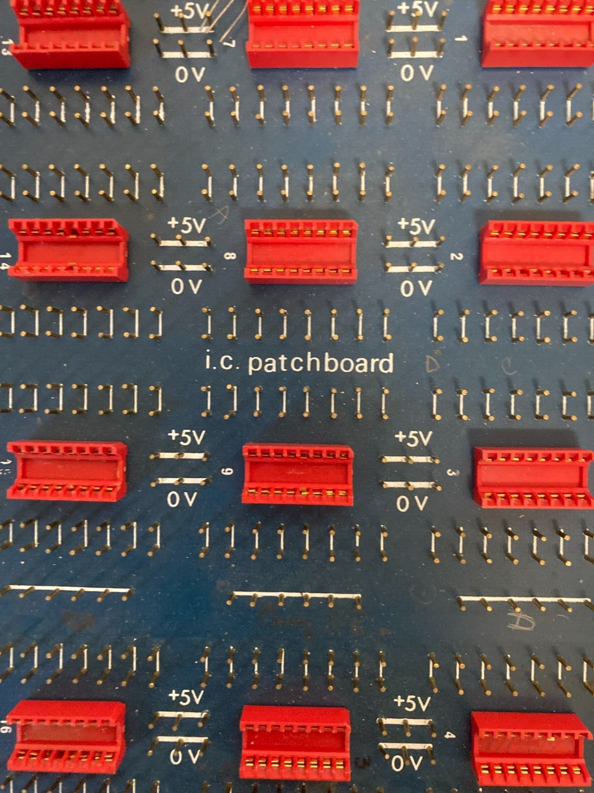 1972 Limrose Electronics IC Patchboard Model CK2 0022, Vintage Electronics