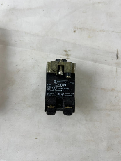 Telemecanique ZB2BV94 Pilot Light Body 220-240V AC LED New NOS Spare Unit