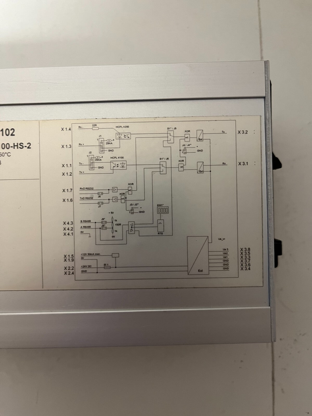 Sartorius PR 5101/60a Industrial Controller - ENT-DC-30 Ex-Proof Power Supply
