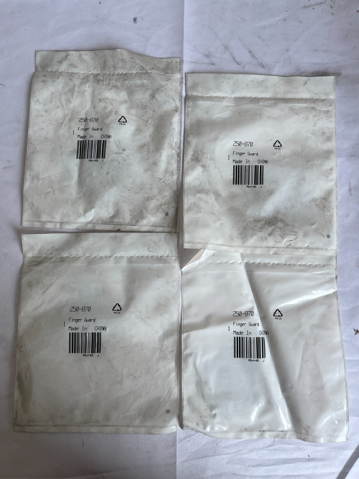 Ebm‑Papst 250‑870 Steel Finger Guard For 80Mm Fans Lot Of 4 New Spare Units