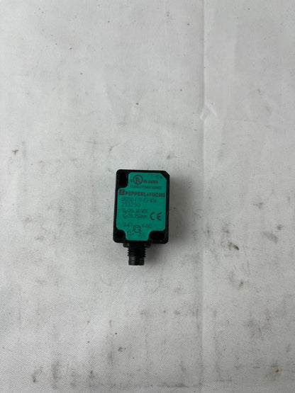 Pepperl+Fuchs UB250-F77-E2-V31 Ultrasonic Sensor 20-30VDC Used Spare Unit