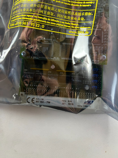 SMA MT104-PM Industrial Computer Module Board MT104-02 NOS In Box NEW