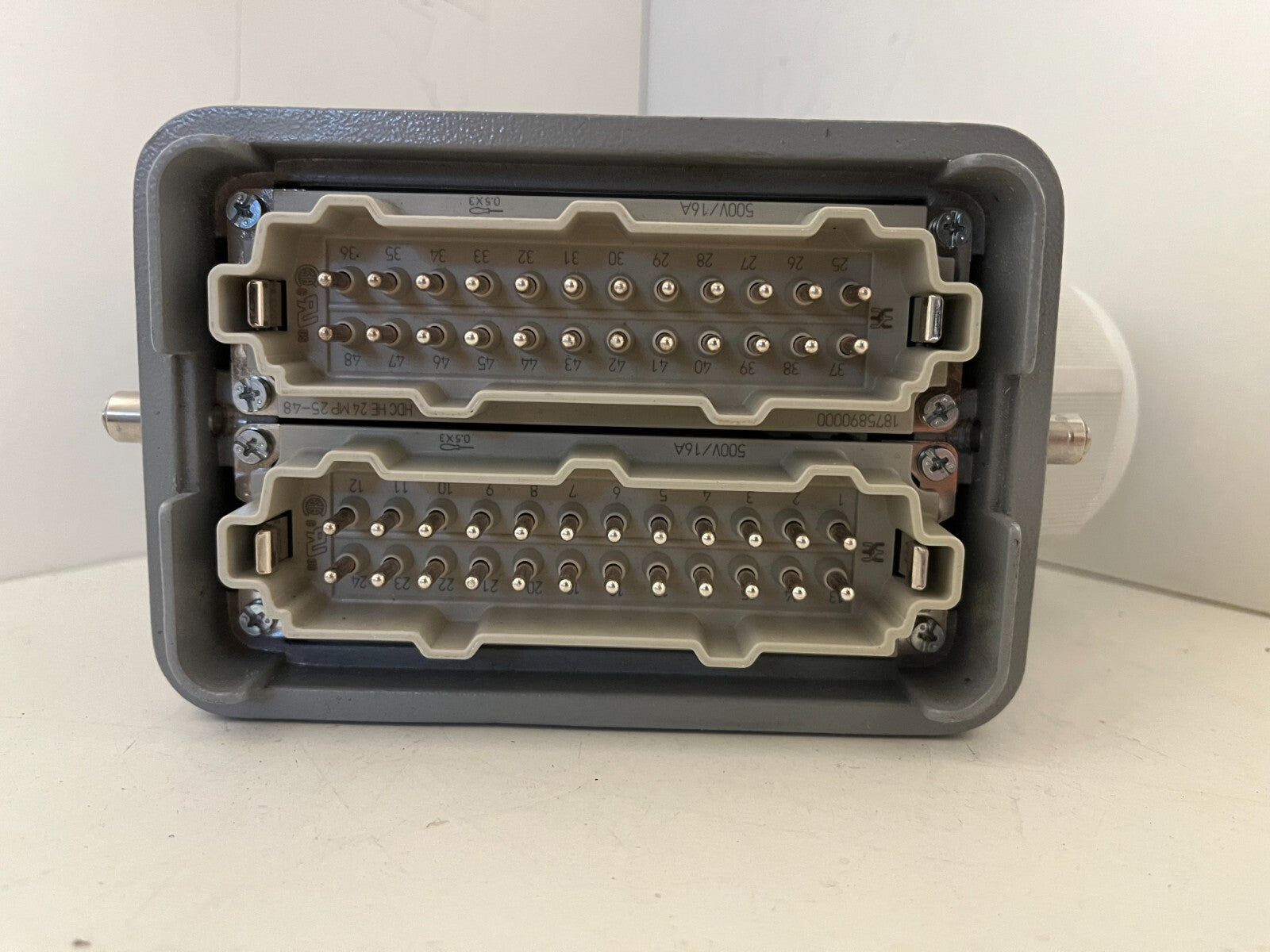 Weidmüller RockStar HDC AWOZ31 4X Connector - Used Good Condition - Spare Part