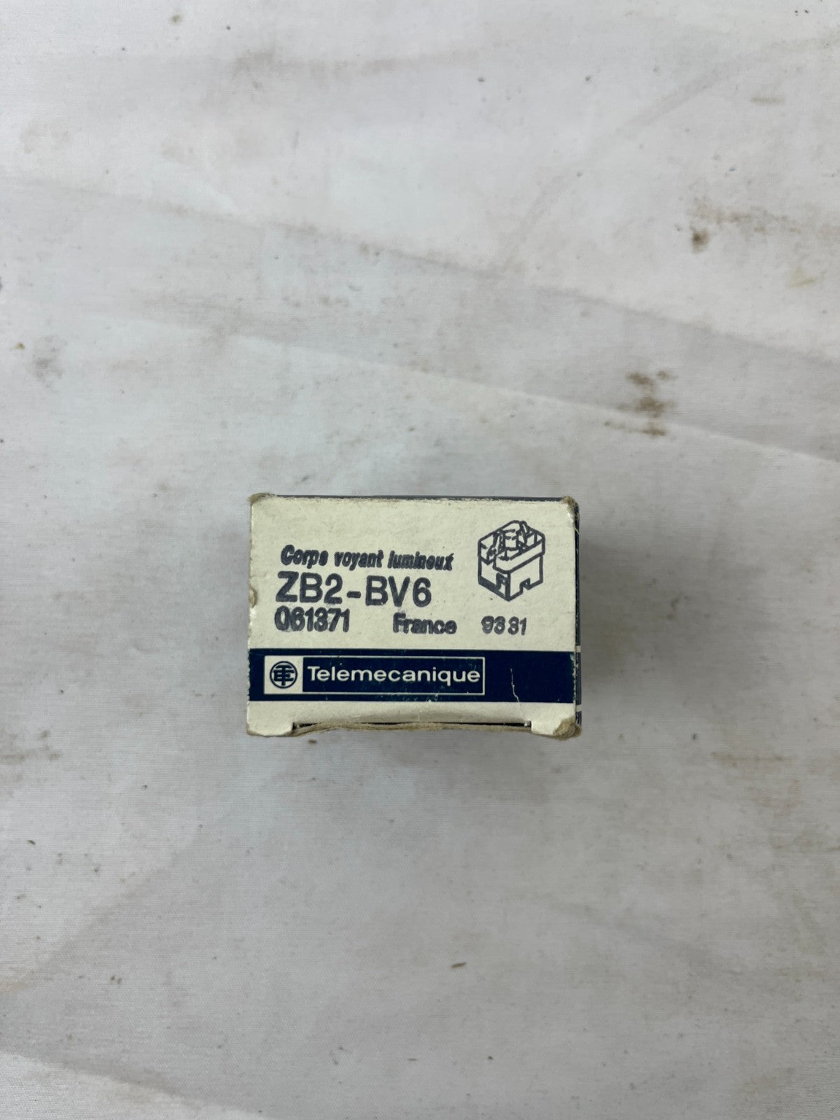 Telemecanique ZB2BV6 Pilot Light Body Indicator Holder New NOS France Spare