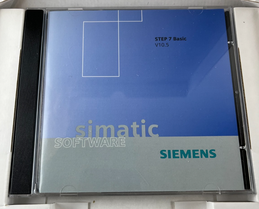 Siemens SIMATIC STEP 7 Basic V10.5 Engineering Software DVD Single License NOS