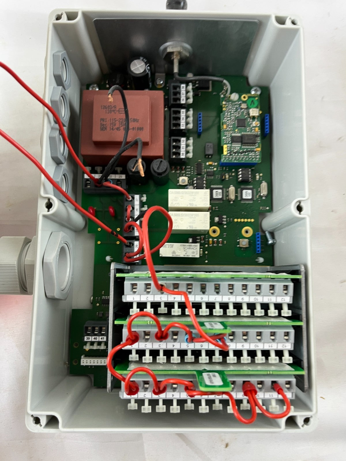JAY Electronique UDR0CB00-111 Radio Receiver 433MHz IP65 Crane Control Untested