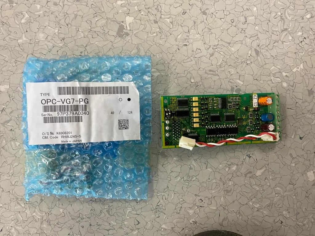 Fuji Electric OPC-VG7-PG Encoder Interface Card - PN OPC-VG7-PG RHU0245-S