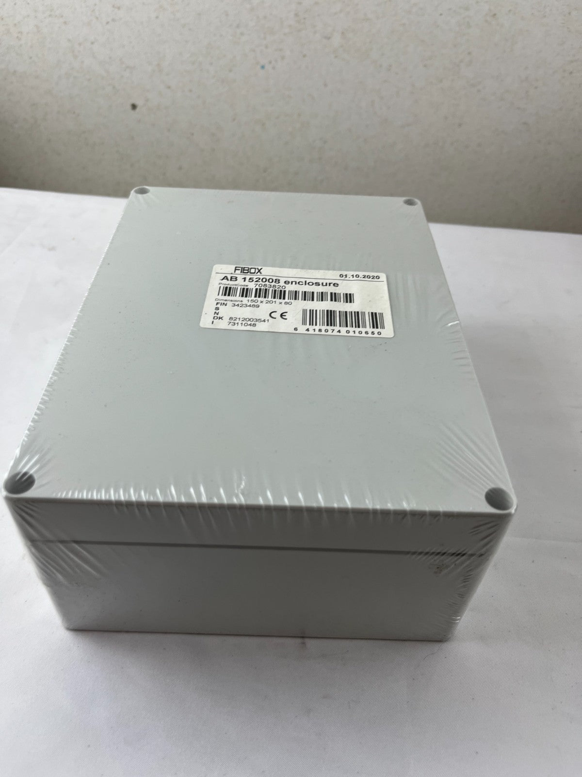 Fibox AB 152008 Enclosure 7083820 EURONORD ABS IP66 IP67 150x201x80mm New