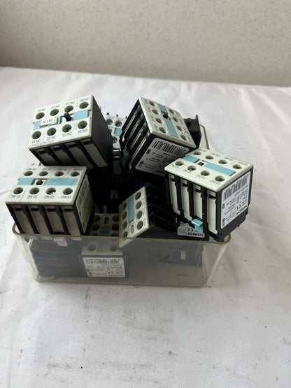 Siemens SIRIUS Auxiliary Contact Block Lot 3RH1911 3RH1921 Mixed Units Used