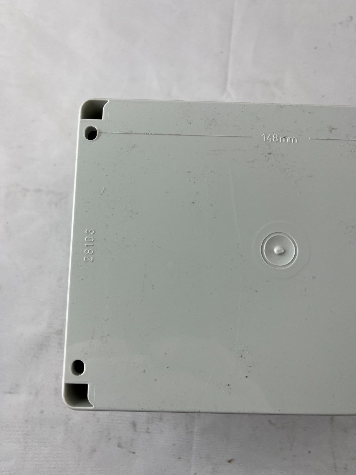 Fibox 703805 Enclosure Clear Lid 148x88mm Grey Base New Spare Unit