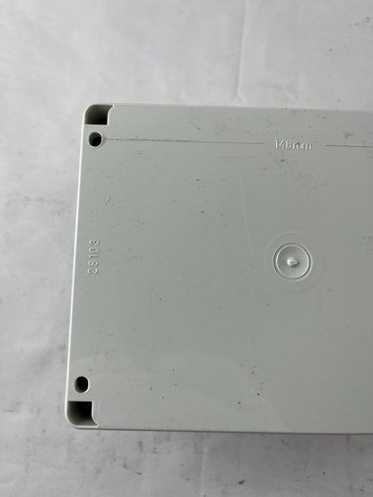 Fibox 703805 Enclosure Clear Lid 148x88mm Grey Base New Spare Unit