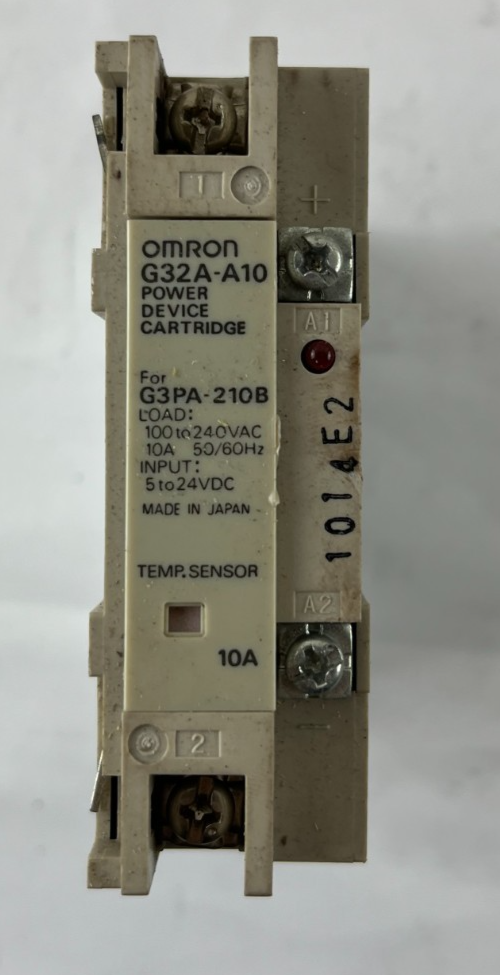 Omron G32A-A10 Power Device Cartridge for G3PA-210B 100-240VAC 10A Solid State