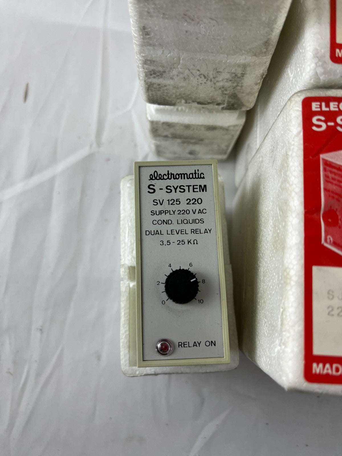 10x Electromatic S-System Dual Level Relay Mixed Models 220VAC Denmark Bundle