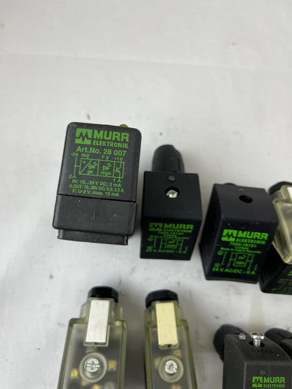 Murr Elektronik Relay Module Lot 24V AC/DC Interface Relays Mixed Models
