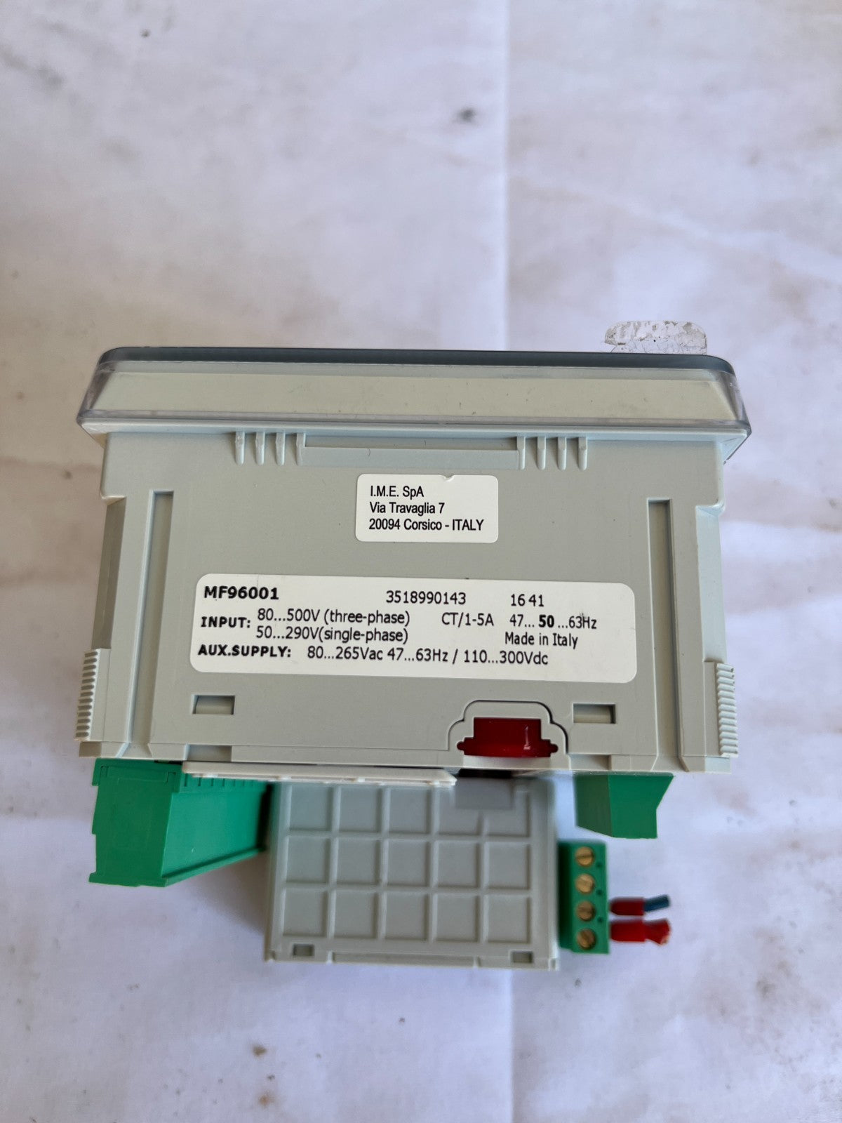 IME MF96001 Nemo 96 HD Multifunction Power Meter 80-500V 1-5A Used Spare Unit