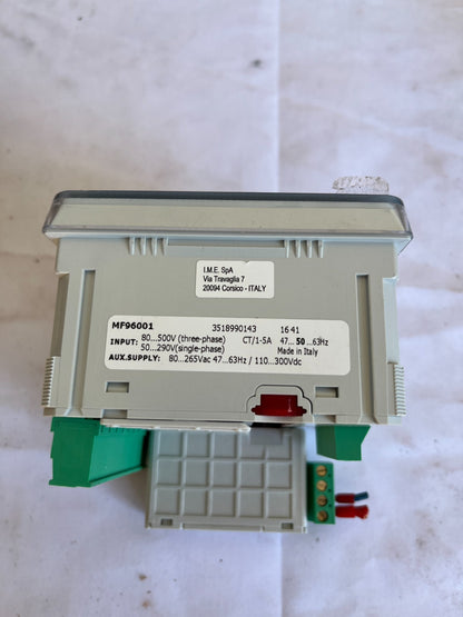 IME MF96001 Nemo 96 HD Multifunction Power Meter 80-500V 1-5A Used Spare Unit