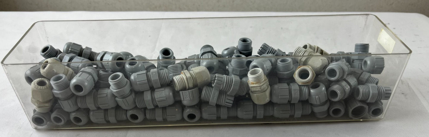 LAPP SKINTOP ST PG7 Cable Glands Polyamide Gray Lot Bundle Aprox 100 pcs Used