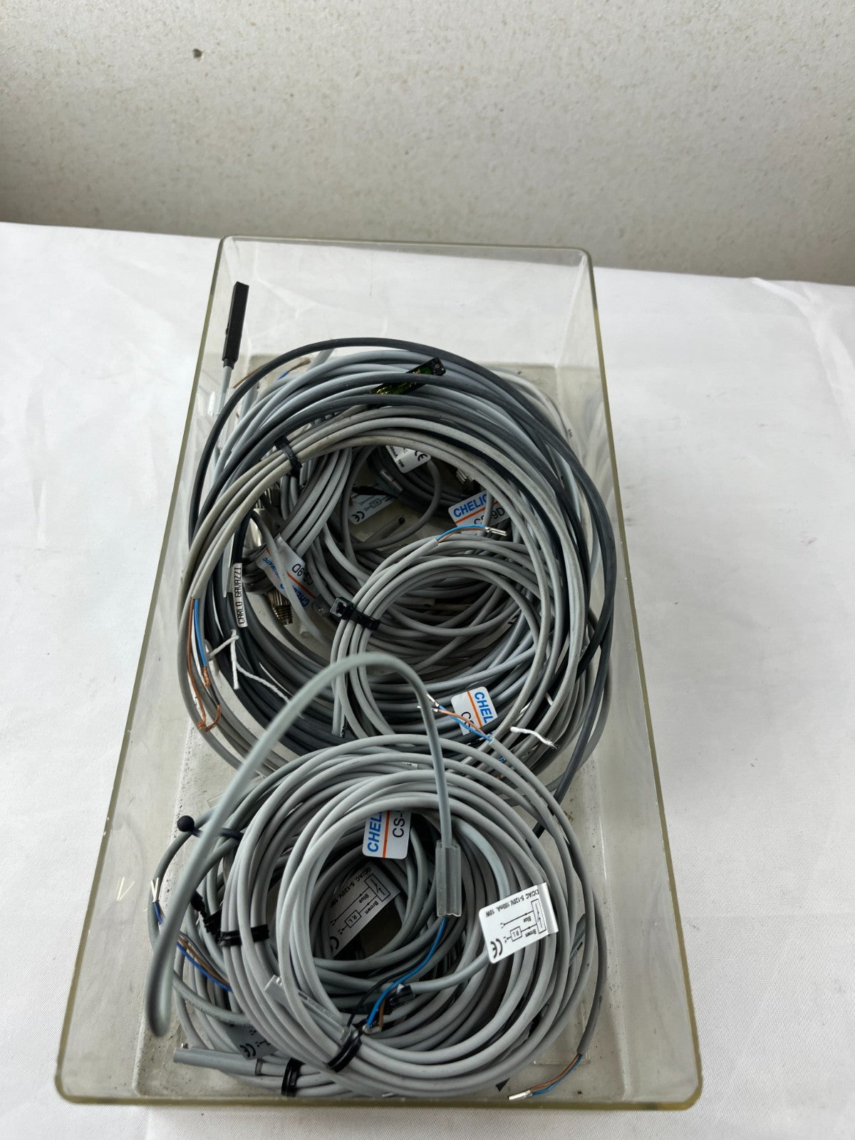 Proximity Sensor Cable Lot Chelic CS-9D Magnetic Switch Used Working Industrial