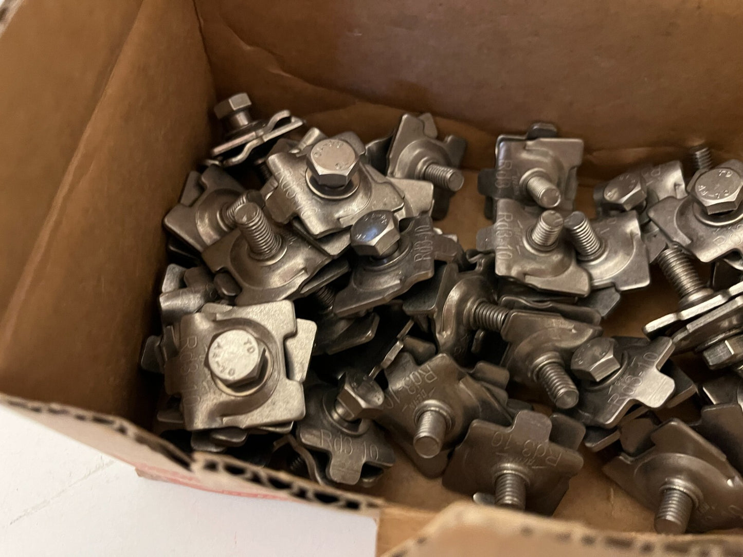 +25 DEHN 540271 MMV Clamps V4A Stainless  - Brand New Never Used