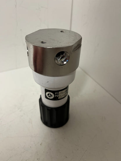 Messer Griesheim Pressure Regulator 40bar/4bar Stainless Steel Used Working