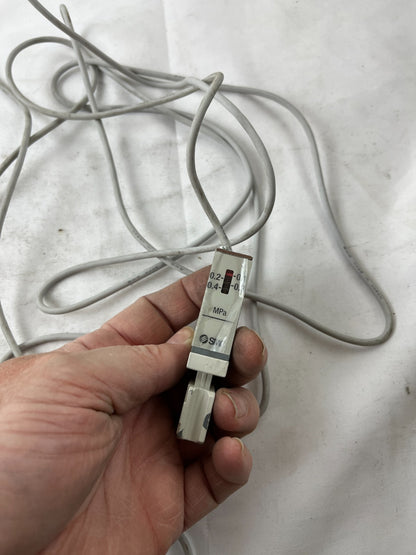 SMC IS10M-20-L-A Digital Pressure Switch Sensor 100VAC/DC Used Spare Unit