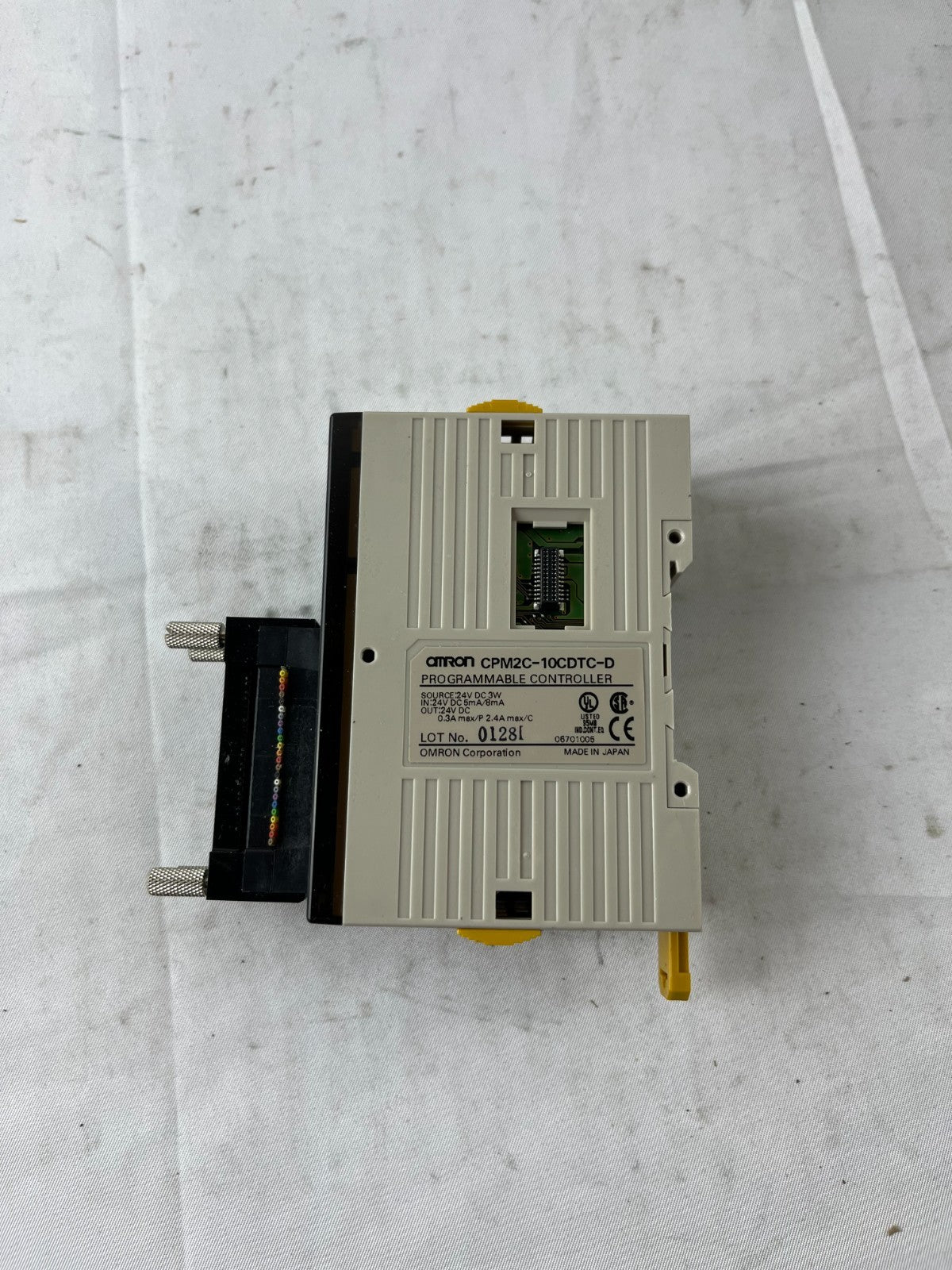 Omron CPM2C-10CDTC-D Programmable Controller CPU 6x DC Inputs 4x Transistor Outp